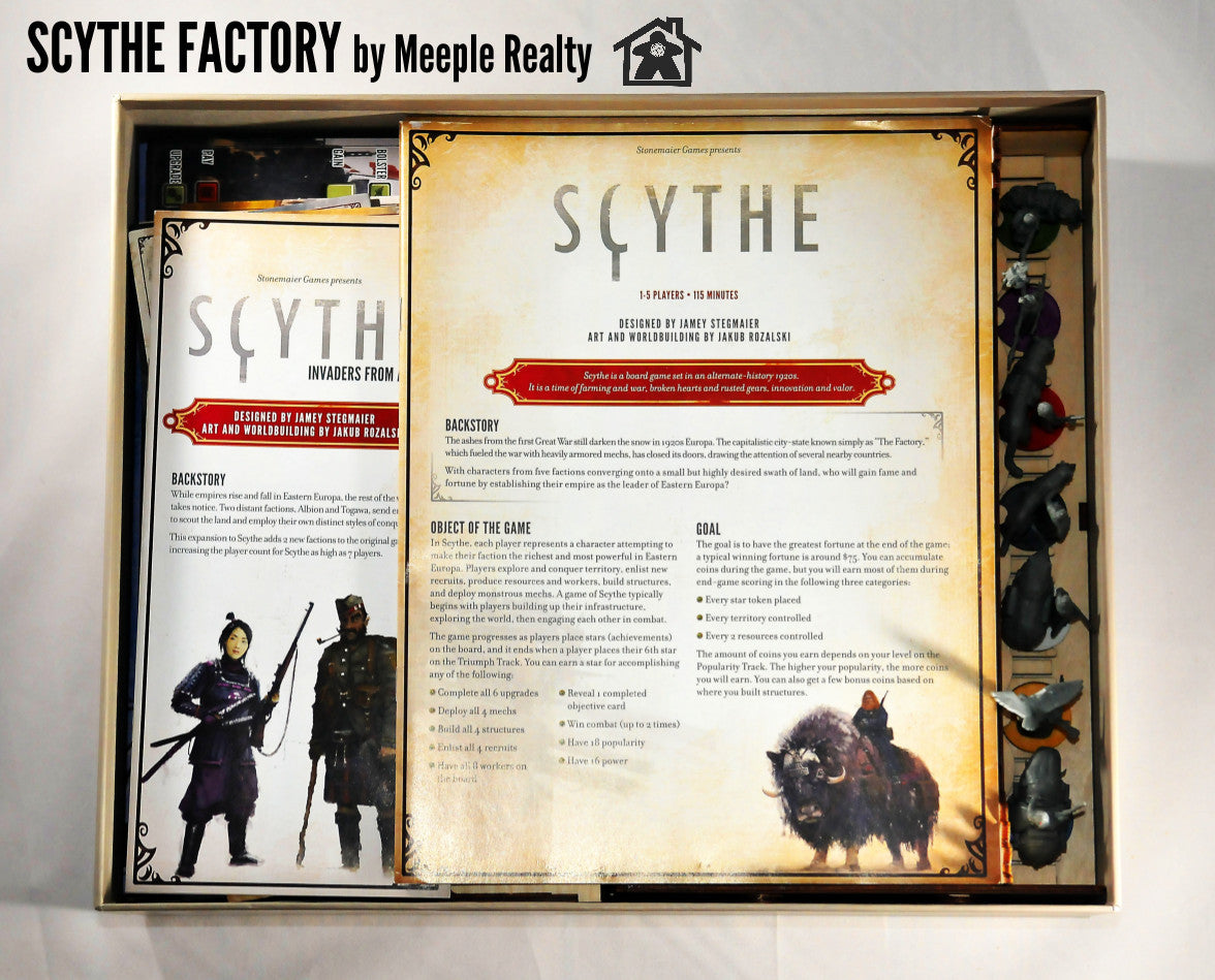 Meeple Realty - Scythe Factory (Compatible with SCYTHE™)