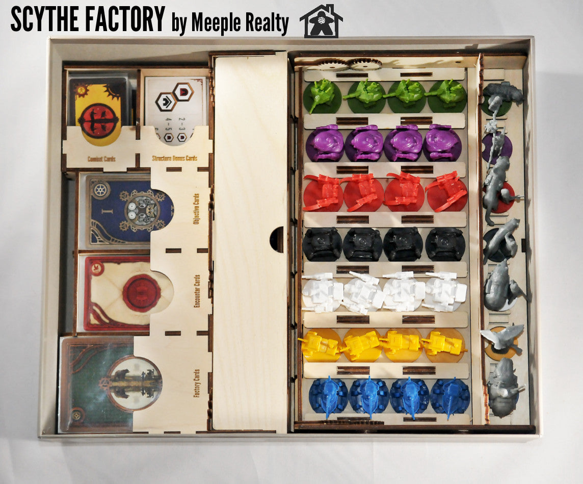 Meeple Realty - Scythe Factory (Compatible with SCYTHE™)