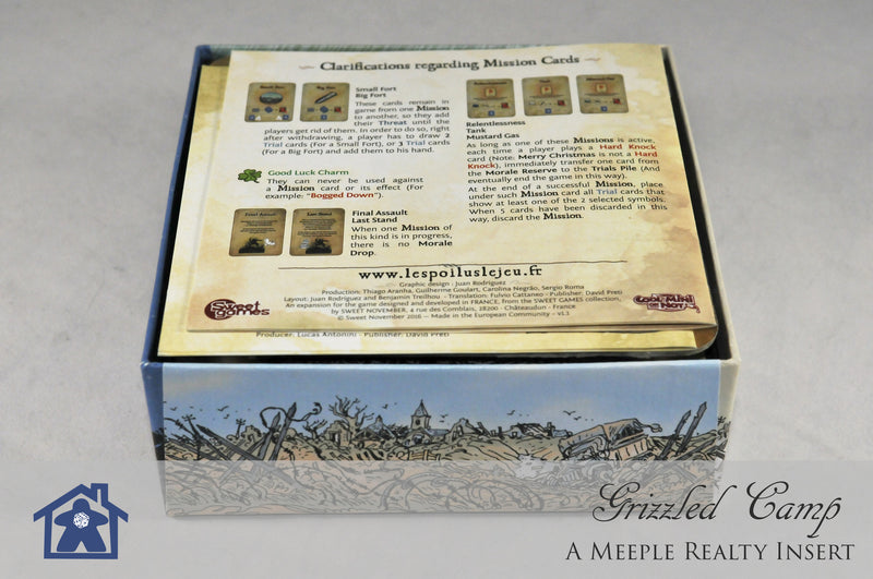 Meeple Realty - Grizzled Camp (Compatible with The Grizzled™ and The Grizzled: At Your Order!™)