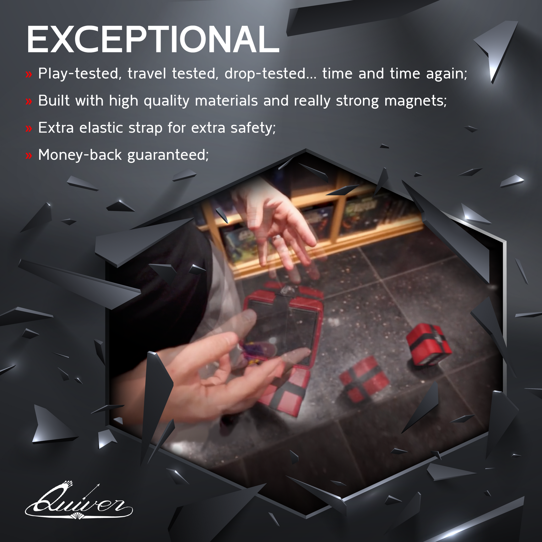 Quiver Time -  Citadel Deck Block (Red)