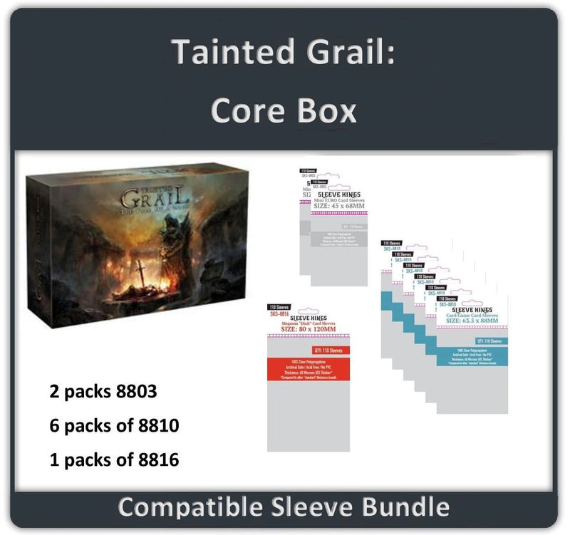 Sleeve Kings - Sleeve Bundle - Tainted Grail: Core Box