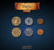 Legendary Metal Coins: Season 4 - Slavic Coin Set (24 pcs)