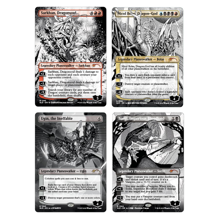 Magic: The Gathering: Secret Lair Drop Series - More Borderless Planeswalkers Foil Edition