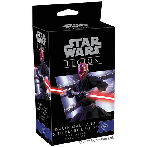 Star Wars: Legion - Darth Maul And Sith Probe Droid Operative Expansion