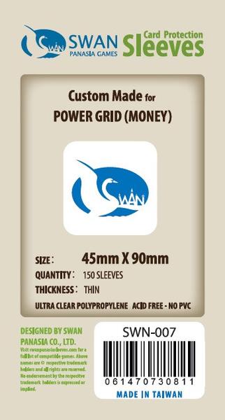 SWAN Sleeves - Card Sleeves (45 x 90 mm) - 150 Pack, Thin Sleeves