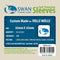 SWAN Sleeves - Card Sleeves (65 x 65 mm) - 160 Pack, Thin Sleeves