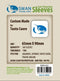 SWAN Sleeves - Card Sleeves (65 x 90 mm) - 160 Pack, Thin Sleeves
