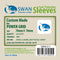 SWAN Sleeves - Card Sleeves (70 x 70 mm) - 100 Pack, Thick Sleeves