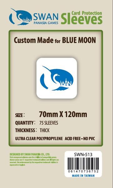 SWAN Sleeves - Card Sleeves (70 x 120 mm) - 75 Pack, Thick Sleeves