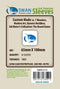 SWAN Sleeves - Card Sleeves (65 x 100 mm) - 85 Pack, Thick Sleeves