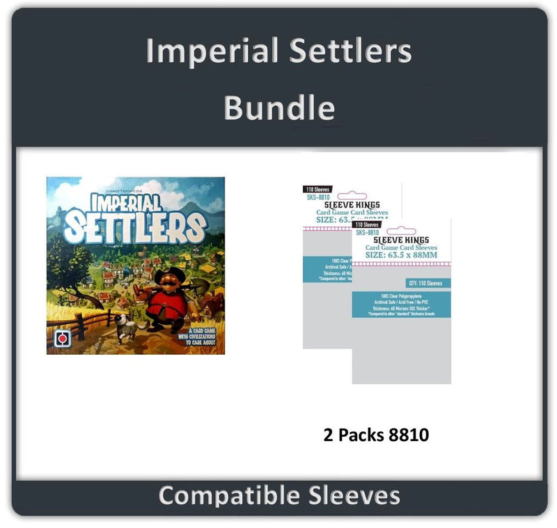 Sleeve Kings - Sleeve Bundle - Imperial Settlers
