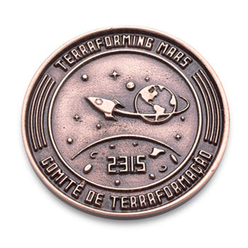 Moedas & Co Coin Set - Terraforming Mars 1st Player Token