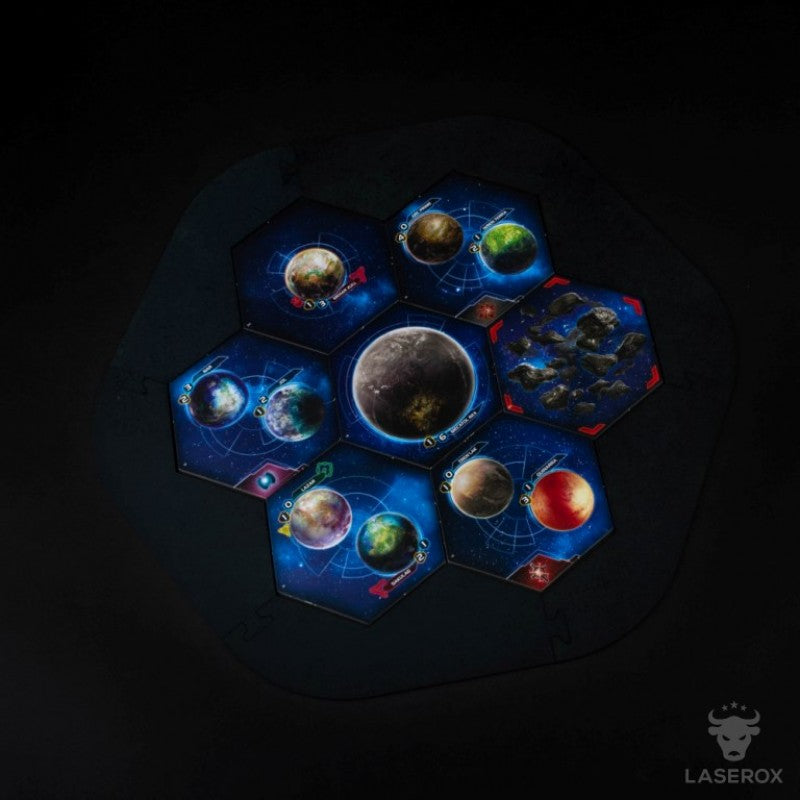 Laserox - Twilight Imperium Map Frame (Black)