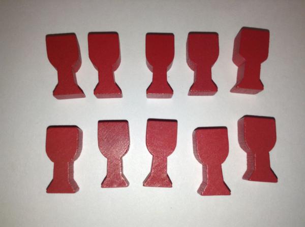 Mayday - Red Goblet Tokens (10ct)
