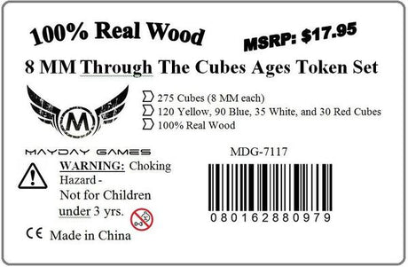 Mayday - Cube Token Set for Through The Ages