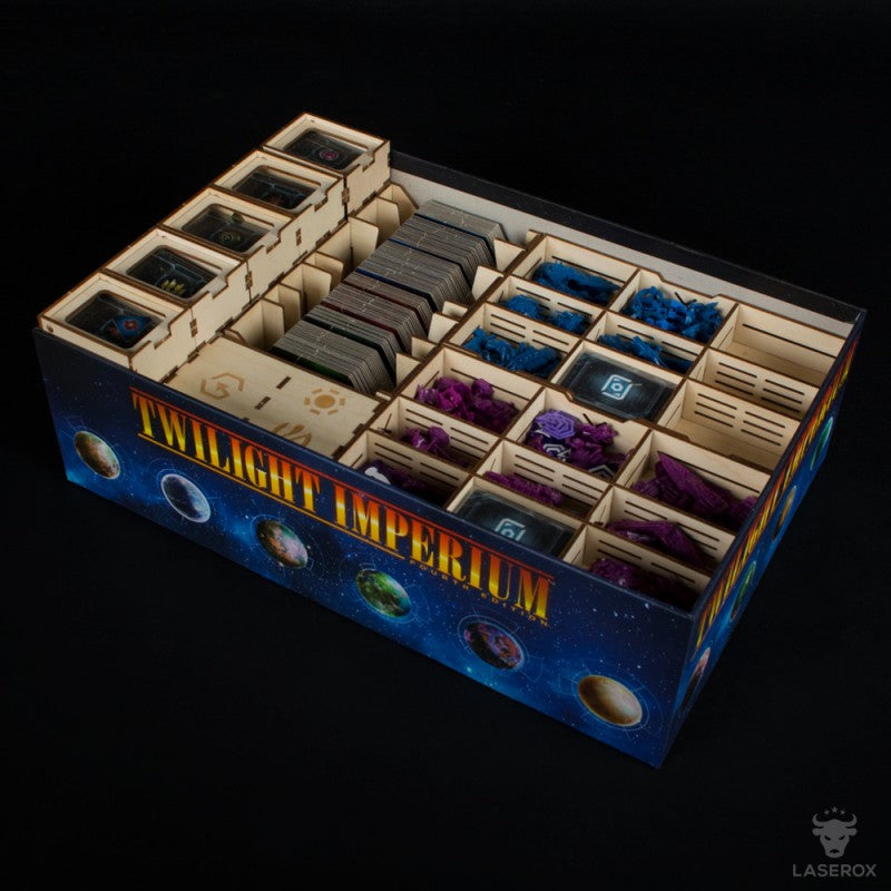 Laserox - Twilight Treasury Upgrade Kit - Compatible with Twilight Imperium (Fourth Edition) and Expansion