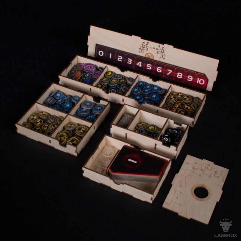 Laserox - Twilight Treasury Upgrade Kit - Compatible with Twilight Imperium (Fourth Edition) and Expansion