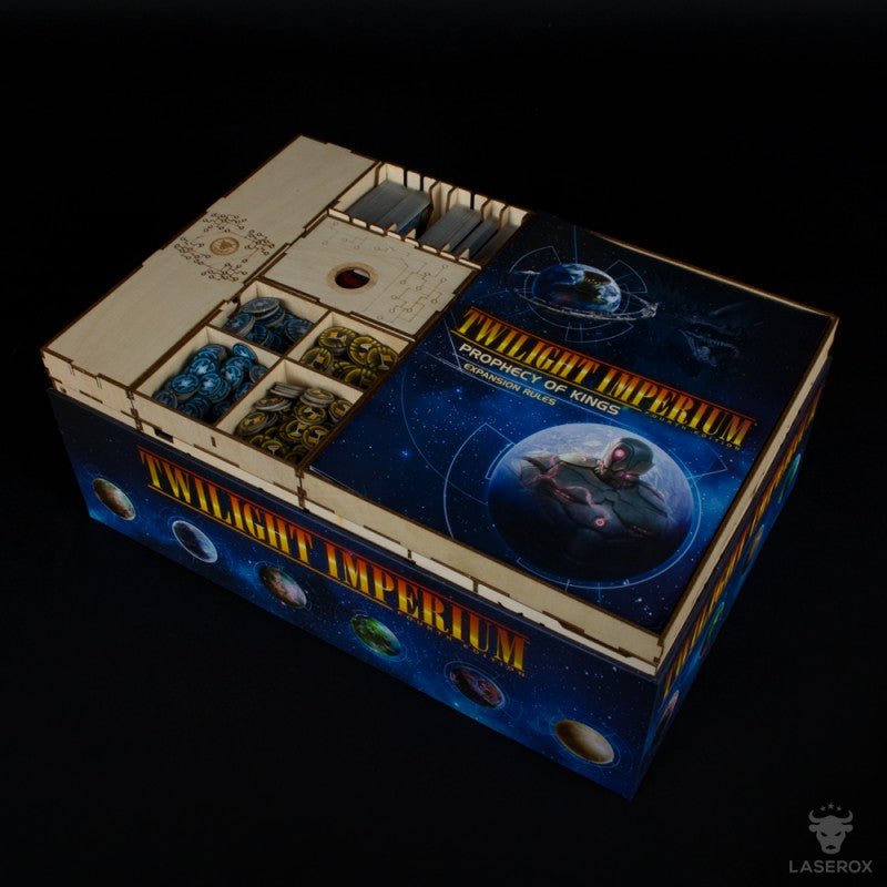 Laserox - Twilight Treasury Upgrade Kit - Compatible with Twilight Imperium (Fourth Edition) and Expansion