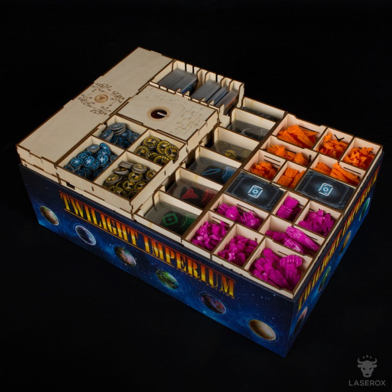 Laserox - Twilight Treasury Upgrade Kit - Compatible with Twilight Imperium (Fourth Edition) and Expansion