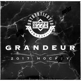 2017 Upper Deck Grandeur Hockey Coin Collection Box