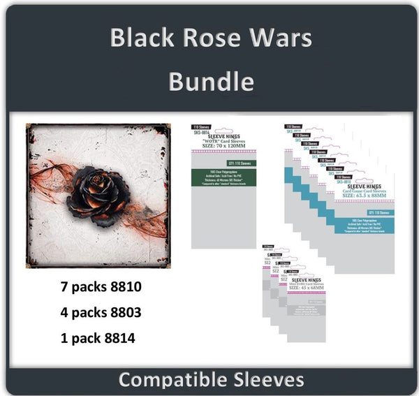 Sleeve Kings - Sleeve Bundle - Black Rose Wars