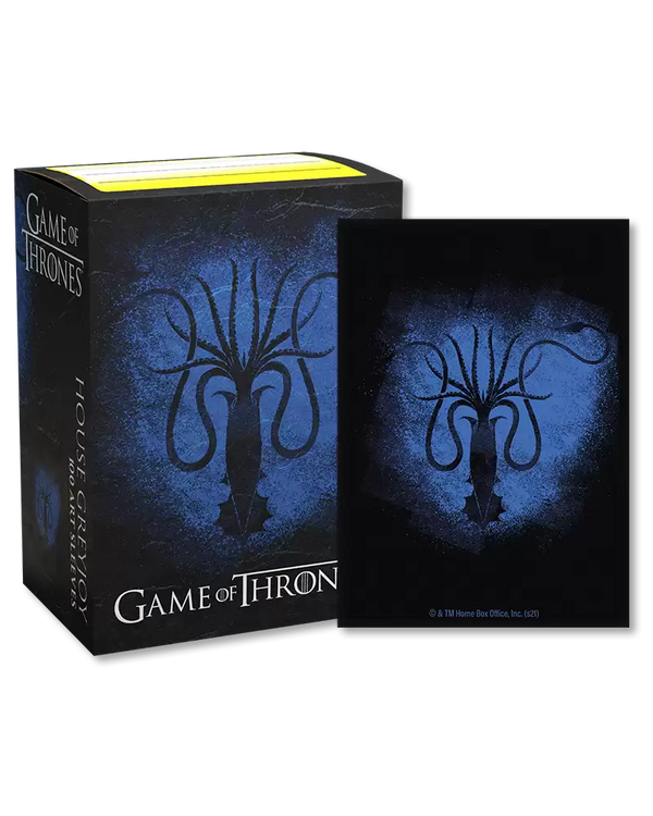 Dragon Shield - Matte Art Sleeves: Game of Thrones - House Greyjoy (100ct)