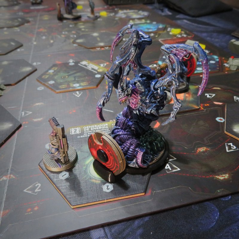 BGExpansions - Nemesis: Lockdown - Wound Marker Bases (14 Pieces)