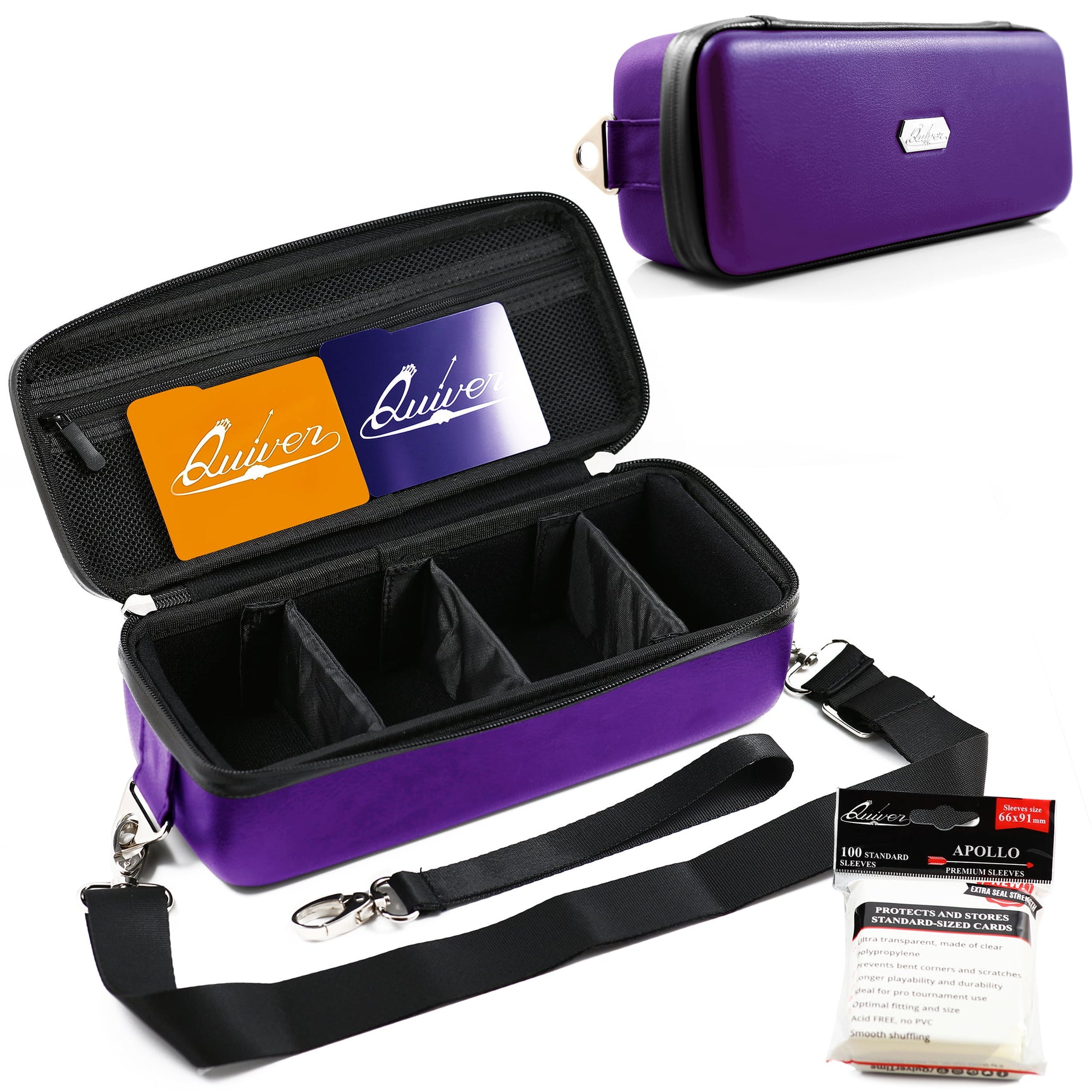 Quiver Time - Bolt Card Case (Violet)