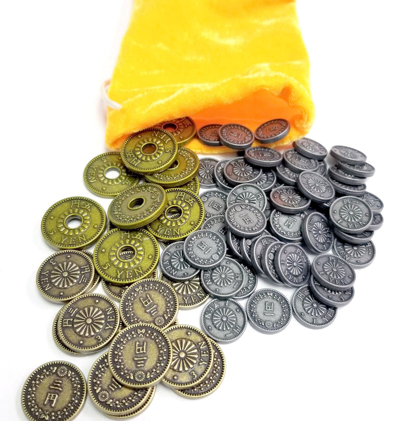 Top Shelf Gamer - Metal Coins for Yokohama™ (set of 78)