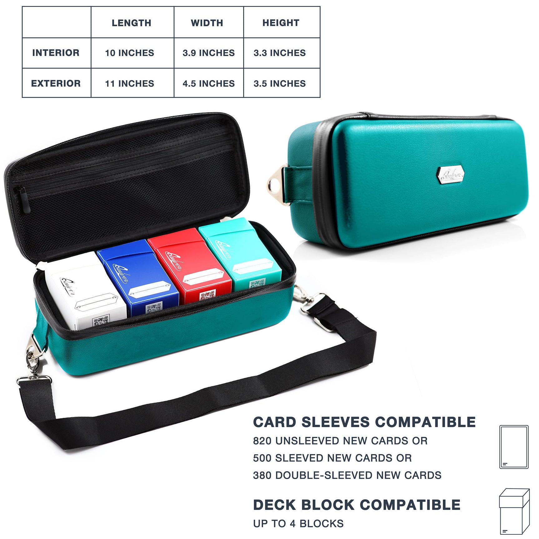 Quiver Time - Bolt Card Case (Teal)