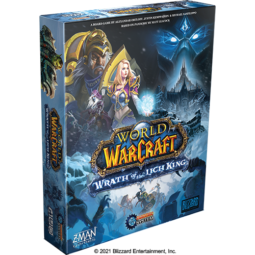 World of Warcraft: Wrath of the Lich King - a Pandemic System Board Game