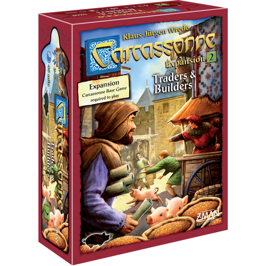 Carcassonne: Expansion 2 - Traders & Builders (New Edition)